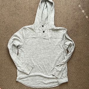 Grey/White soft Express Hoodie